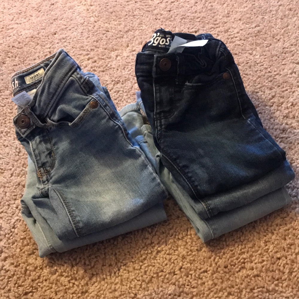 Kids Carter’s & Osh Kosh Jeans 2T